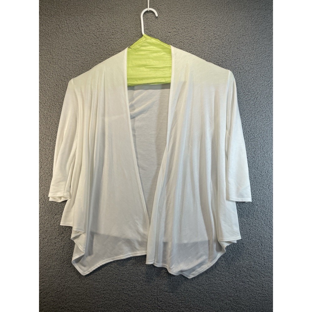 Grand‎ Ave Design Shawl Women's Large White Casual